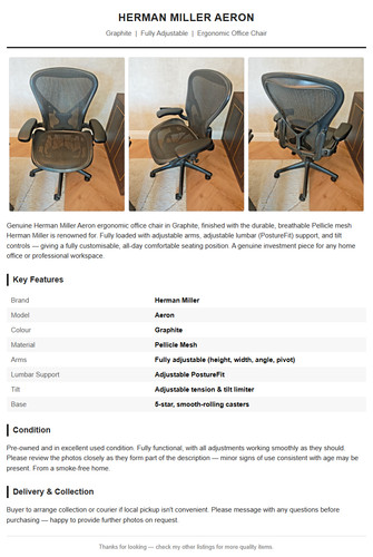 Herman miller aeron remastered - miller,